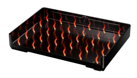 WMF Edition One Plancha-Set mit Wagen, 75 cm, Gas inkl. Abdeckhaube
