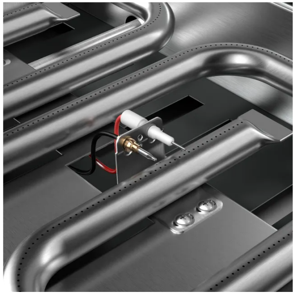 WMF Edition One Plancha-Set mit Wagen, 75 cm, Gas inkl. Abdeckhaube