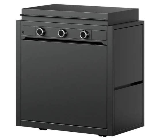 WMF Edition One Plancha-Set mit Wagen, 75 cm, Gas 