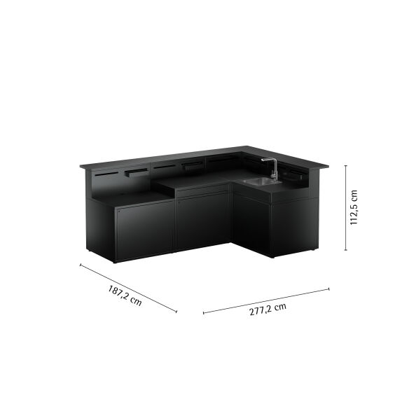 WMF Outdoorküche DIE KOMFORTABLE Black